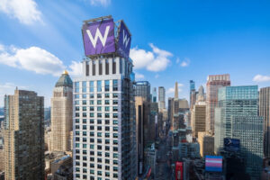 W New York Times Square reviewed — Marriott Bonvoy points, elite benefits, dining and everything UK travellers need to know.
